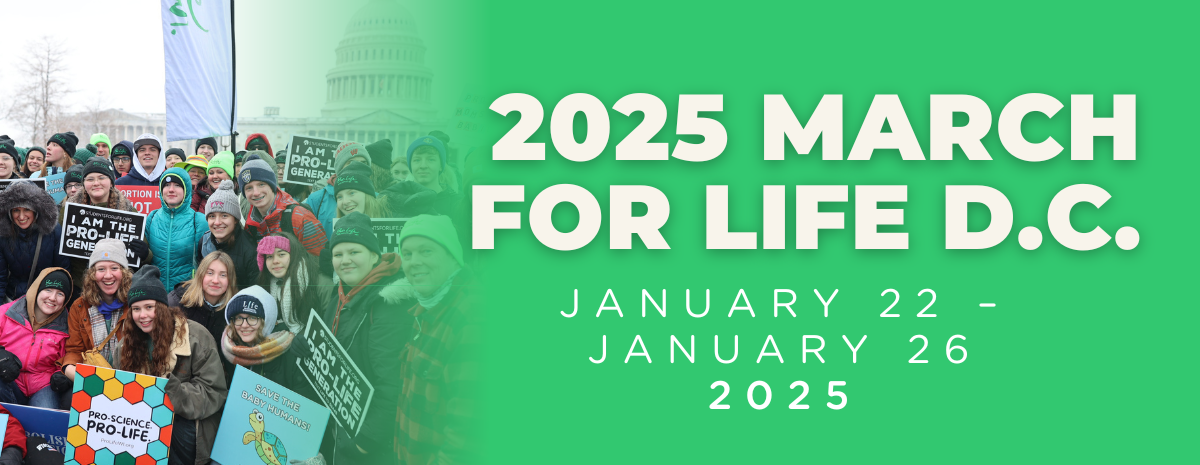 March for Life Washington DC 2025 — Madison/Elm Grove Bus